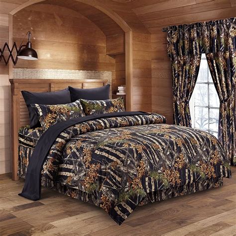 <strong>Camouflage Bedding</strong> Set, Colorful Pattern Style <strong>Queen Comforter</strong> Set, 3 PCS One <strong>Comforter</strong> and Two Pillowcases in One Bag, All Season <strong>Bedspread</strong> for Kids Teens Adults (Black, Twin) <strong>Camouflage</strong>. . Camo bedding queen
